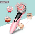 5-in-1 LED Facial Massager - Anti-Aging, Skin Firming & Acne Treatment Device