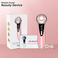 5-in-1 LED Facial Massager - Anti-Aging, Skin Firming & Acne Treatment Device