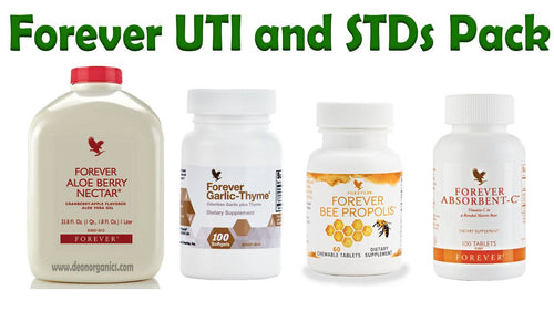 Forever UTI and STDs Pack A Natural Treatment for Infections
