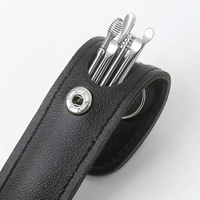 Ear Cleaner Kit (5pcs) - Reusable Ear Wax Removal Tools with Travel Case