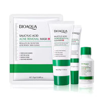 Salicylic Acid Acne Treatment Set (4-Step) - Oil Control, Pimple & Breakout Solution