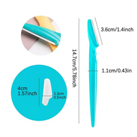 Dermaplaning Tool / Eyebrow Razor - Facial Hair Removal & Exfoliation Razor (Set of 3)