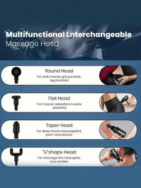 Hyundai Mini Percussion Massage Gun with Touch Screen