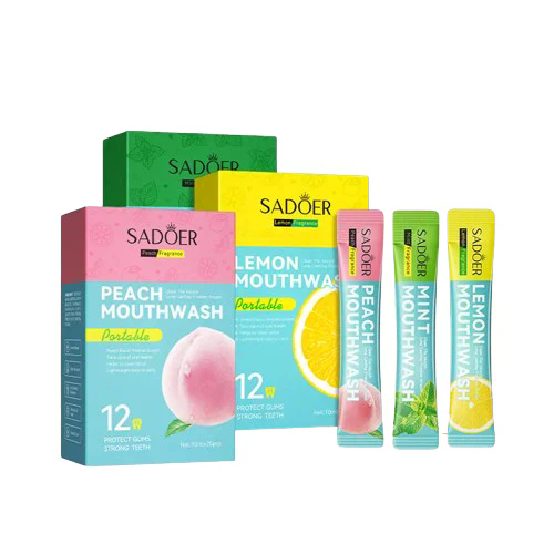 Mouthwash - Long-Lasting Fresh Breath, Gum Care & Complete Oral Hygiene