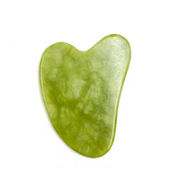 Jade Roller & Gua Sha Facial Massage Set - Face Sculpting & Puffiness Reduction Tool