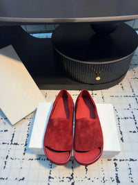 Luxury Cowhide Suede Platform Slides – Breathable Daily Slippers