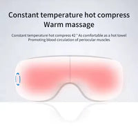 Smart Heated Eye Massager for Eye Strain Relief