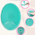 Silicone Facial Scrubber - Face Cleansing Brush & Exfoliator for Deep Pore Cleaning