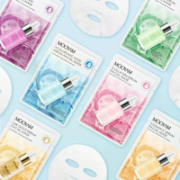 Derm Face Sheet Mask - Hydrating & Brightening Facial Mask for All Skin Types