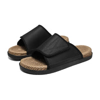 Men's Lightweight EVA Open-Toe Platform Slippers