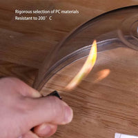 Microwave Food Splatter Cover with Handle – Splatter Guard Lid