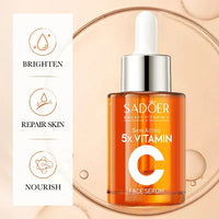 Vitamin C Skincare Set (6-Piece) - Brightening, Dark Spot Correction & Anti-Aging Kit