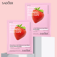Fruit Face Mask - Moisturizing & Hydrating Facial Mask for Glowing, Soft Skin