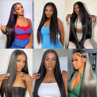 CLJhair Straight Indian Human Hair Bundles – Natural Color