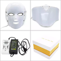 LED Face & Neck Mask - 7-Color Light Therapy for Anti-Aging, Acne & Skin Rejuvenation