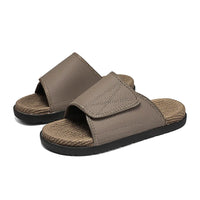 Men's Lightweight EVA Open-Toe Platform Slippers