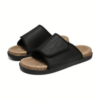Men's Lightweight EVA Open-Toe Platform Slippers