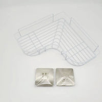 Wall Mounted Storage Shelf with Adhesive – Bathroom & Kitchen