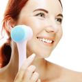 2-in-1 Facial Cleansing Brush - Deep Pore Clean & Silicone Exfoliating Face Brush