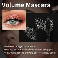 2-in-1 Mascara & Eyeliner - Waterproof, Long-Lasting Eye Makeup