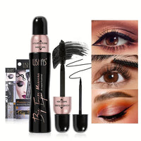 2-in-1 Mascara & Eyeliner - Waterproof, Long-Lasting Eye Makeup