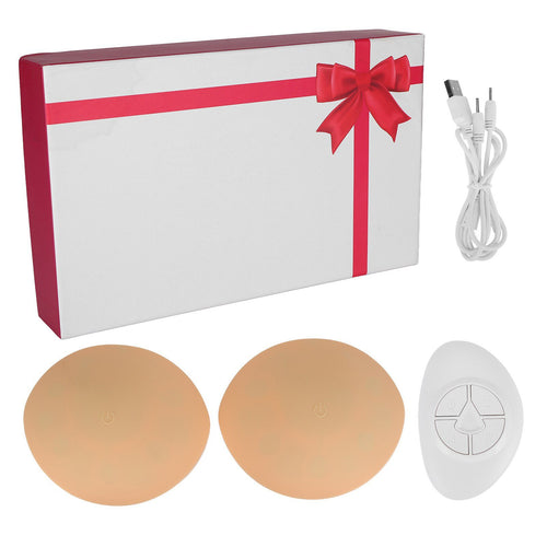 Electric Heating Breast Enlarge Massager Increase Elasticity Moisturizing Skin Chest Nursing Silicone Fashion Beauty Breast Pads
