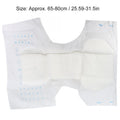 10pcs/Pack Disposable Unisex Adult Urine Pad Mat Nursing Care Diapers With Side Waist Stickers for Elderly Patients L Size