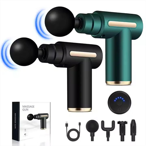 6-Speed Mini Deep Tissue Massage Gun for Muscle Relief