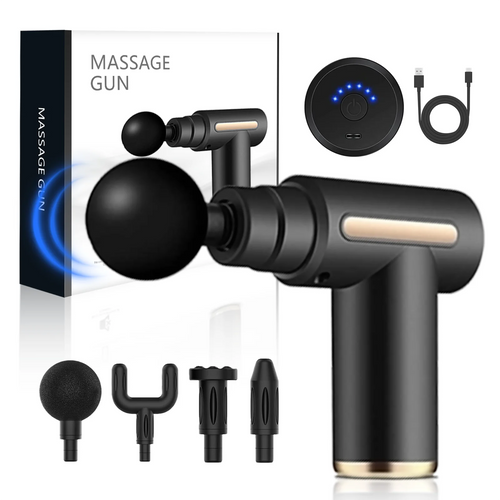 Portable Mini Muscle Massage Gun – Quiet Deep Tissue Massager