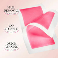 Wax Strips (20pcs) - Honey, Aloe Vera & Rose Hair Removal Strips