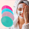 Silicone Facial Scrubber - Face Cleansing Brush & Exfoliator for Deep Pore Cleaning