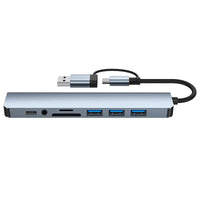 10-in-1 USB-C Hub with HDMI, USB 3.0, SD/TF & 100W PD