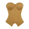 Women's Lace-Up Corset Bustier & Mini Skirt Lingerie Set