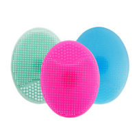 Silicone Facial Scrubber - Face Cleansing Brush & Exfoliator for Deep Pore Cleaning