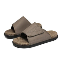 Men's Lightweight EVA Open-Toe Platform Slippers