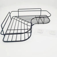 Wall Mounted Storage Shelf with Adhesive – Bathroom & Kitchen