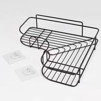 Wall Mounted Storage Shelf with Adhesive – Bathroom & Kitchen