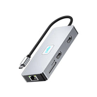 10-in-1 USB-C Hub with HDMI, USB 3.0, SD/TF & 100W PD