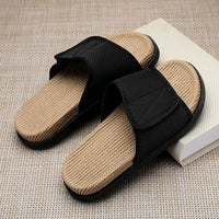 Men's Adjustable EVA Slides – Anti-Slip Cushioned Beach Slippers