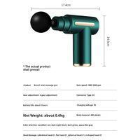 Professional Hot & Cold Facial Massage Gun with Metal Head