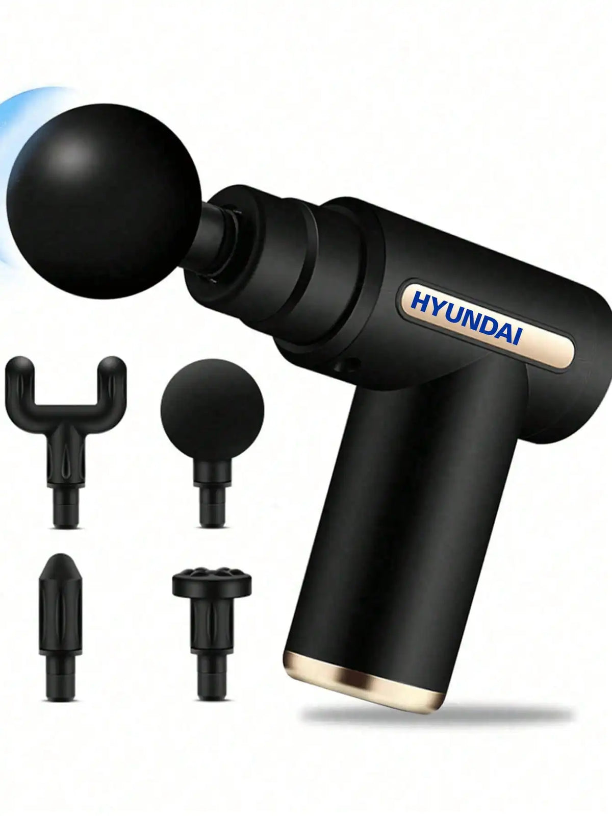Hyundai Mini Percussion Massage Gun with Touch Screen