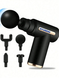 Hyundai Mini Percussion Massage Gun with Touch Screen
