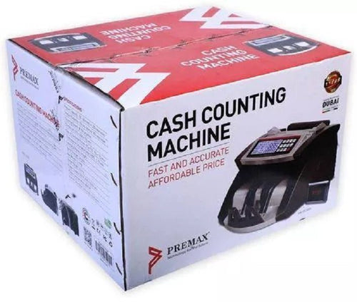 Premax Money Counting Machine Pm-Cc90d+Counterfeit Detector