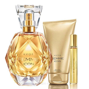 Avon Femme Icon set - EDP, Purse Spray, Body Lotion