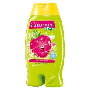 Naturals Kids Swirling Strawberry Body Wash &amp; Bubble Bath