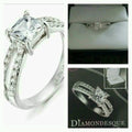 Avon Rene Diamondesque Ring Size 8