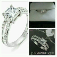Avon Rene Diamondesque Ring Size 8