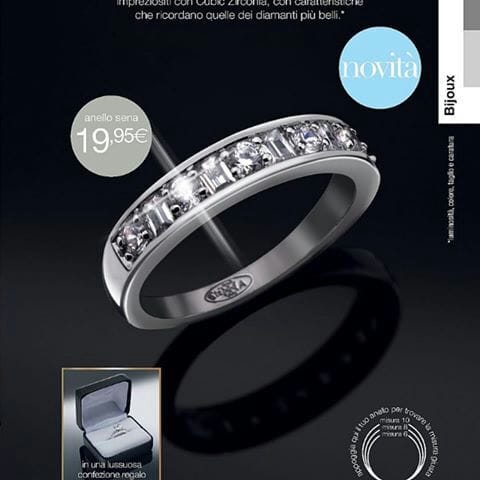 Avon Sena Diamondesque Ring