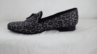 Spotted with ash pattern cloth-like with perforations