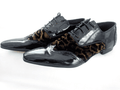 Black Mirror with Leopard Skin Combi